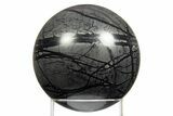 Polished Picasso Marble Sphere - Utah #311641-1